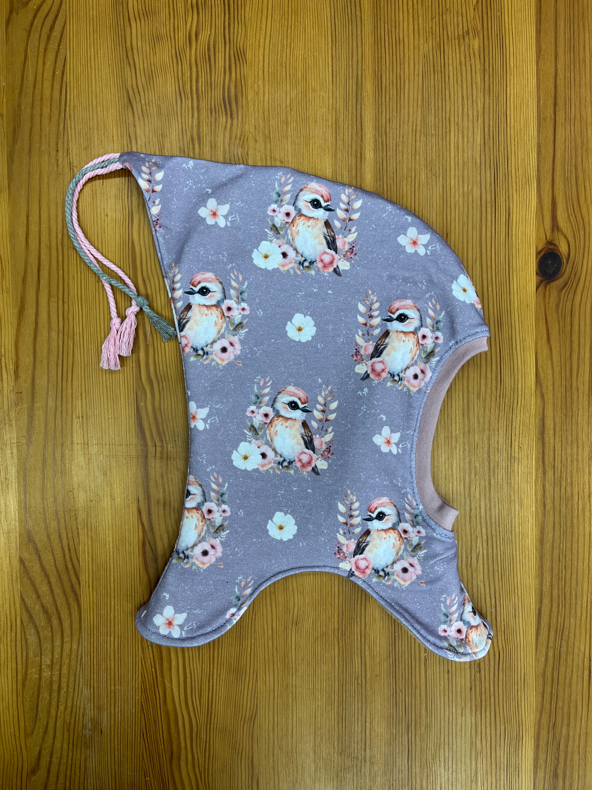 Schlupfmütze Boho Vogel | warm gefüttert | Gr. KU 50/51