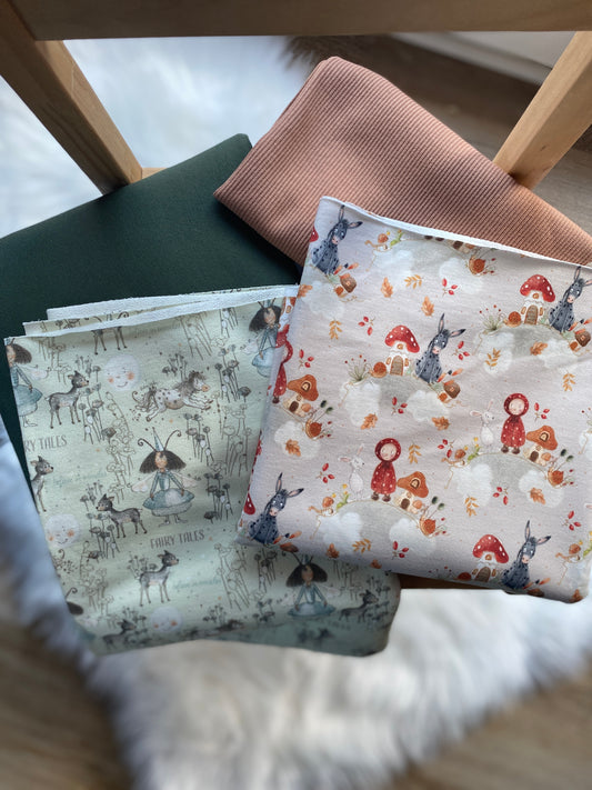 Stoffpaket Herbstmännchen & Fairytales
