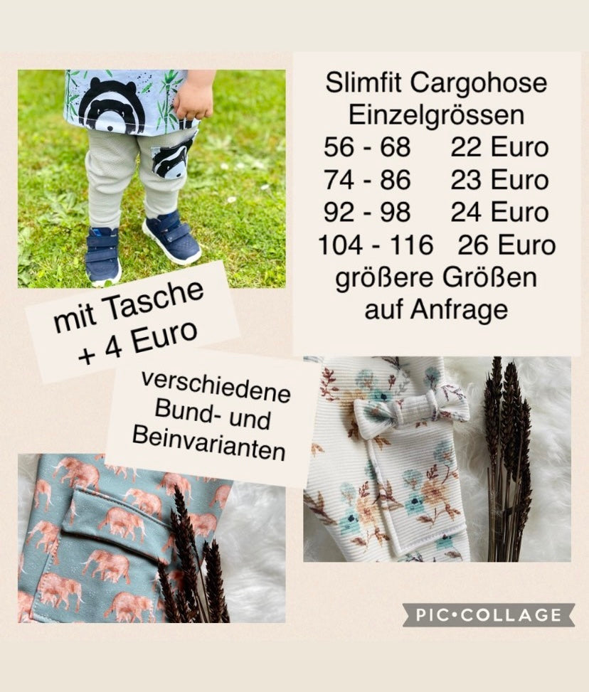Slimfit Cargohose Ramba Zamba