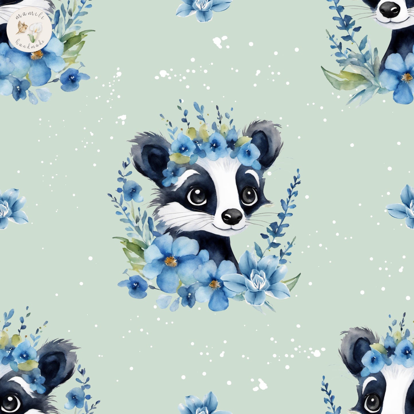 Blumen Stinktier