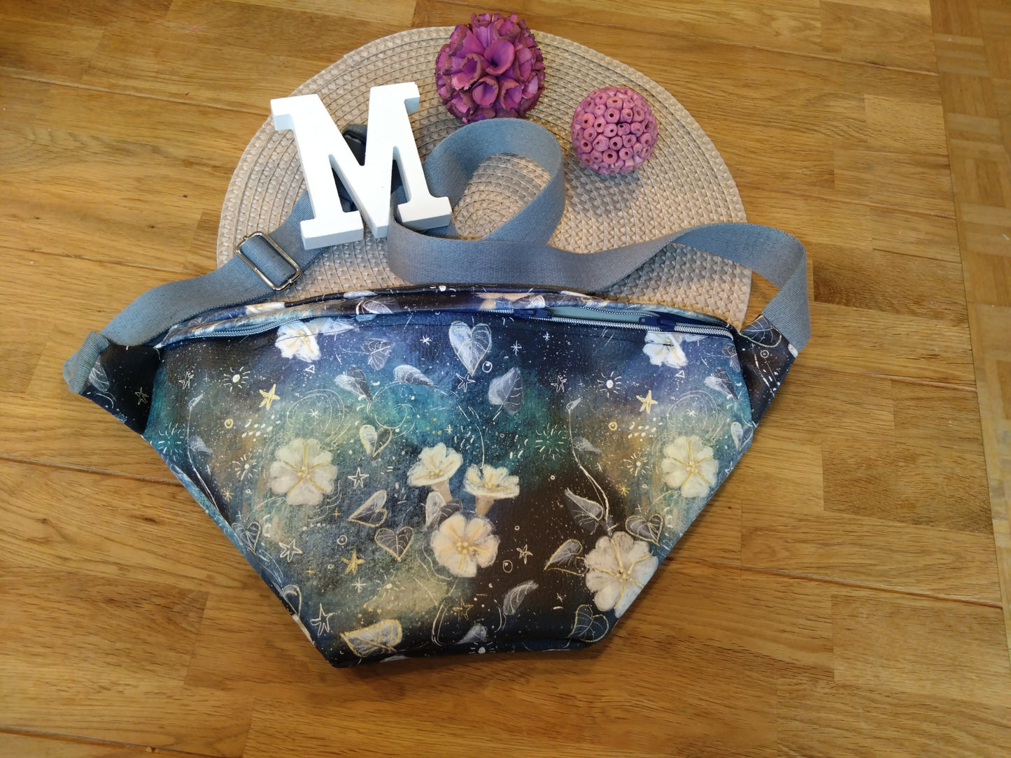 Moonflower French Terry 48cm Stofflänge