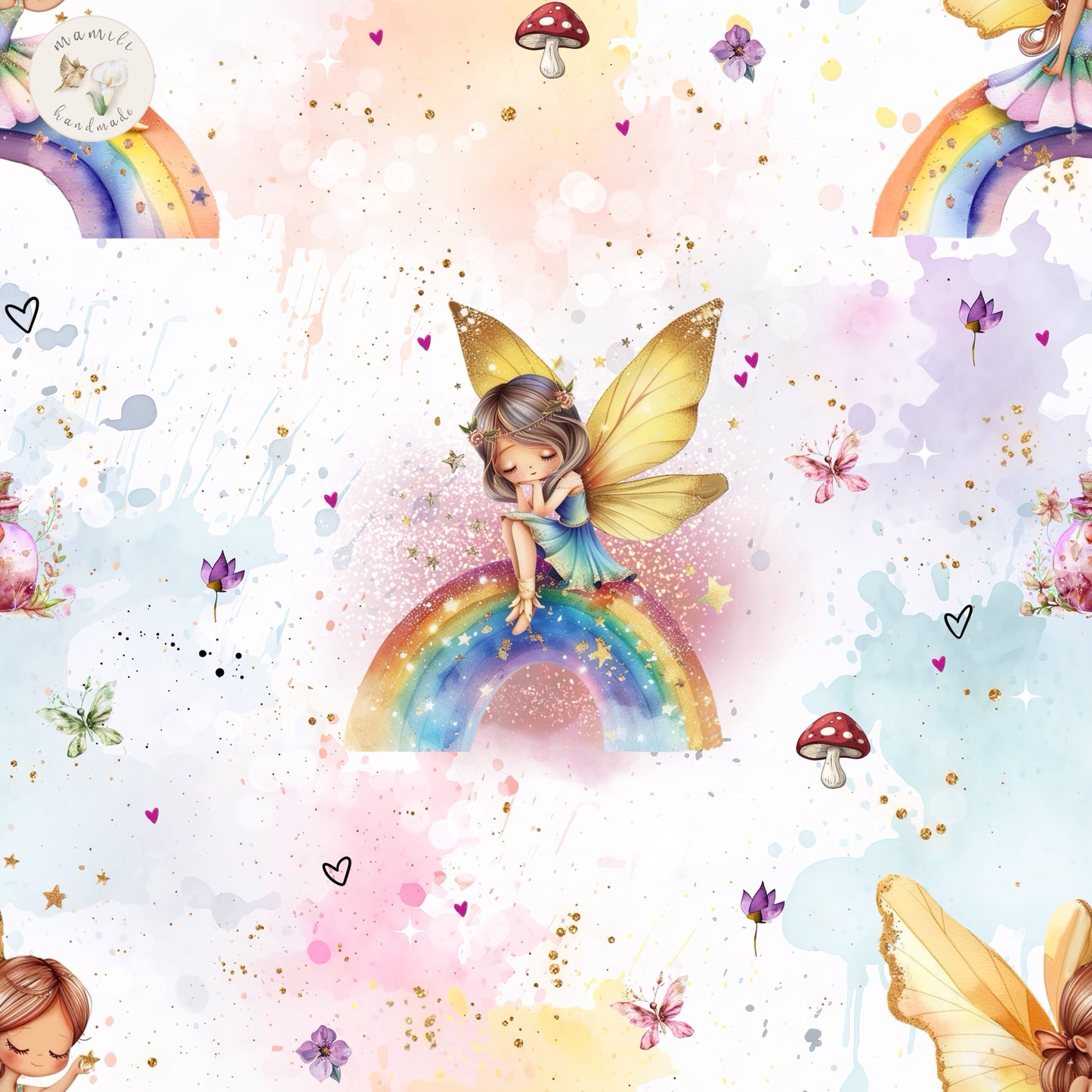 Fairy Rainbow White