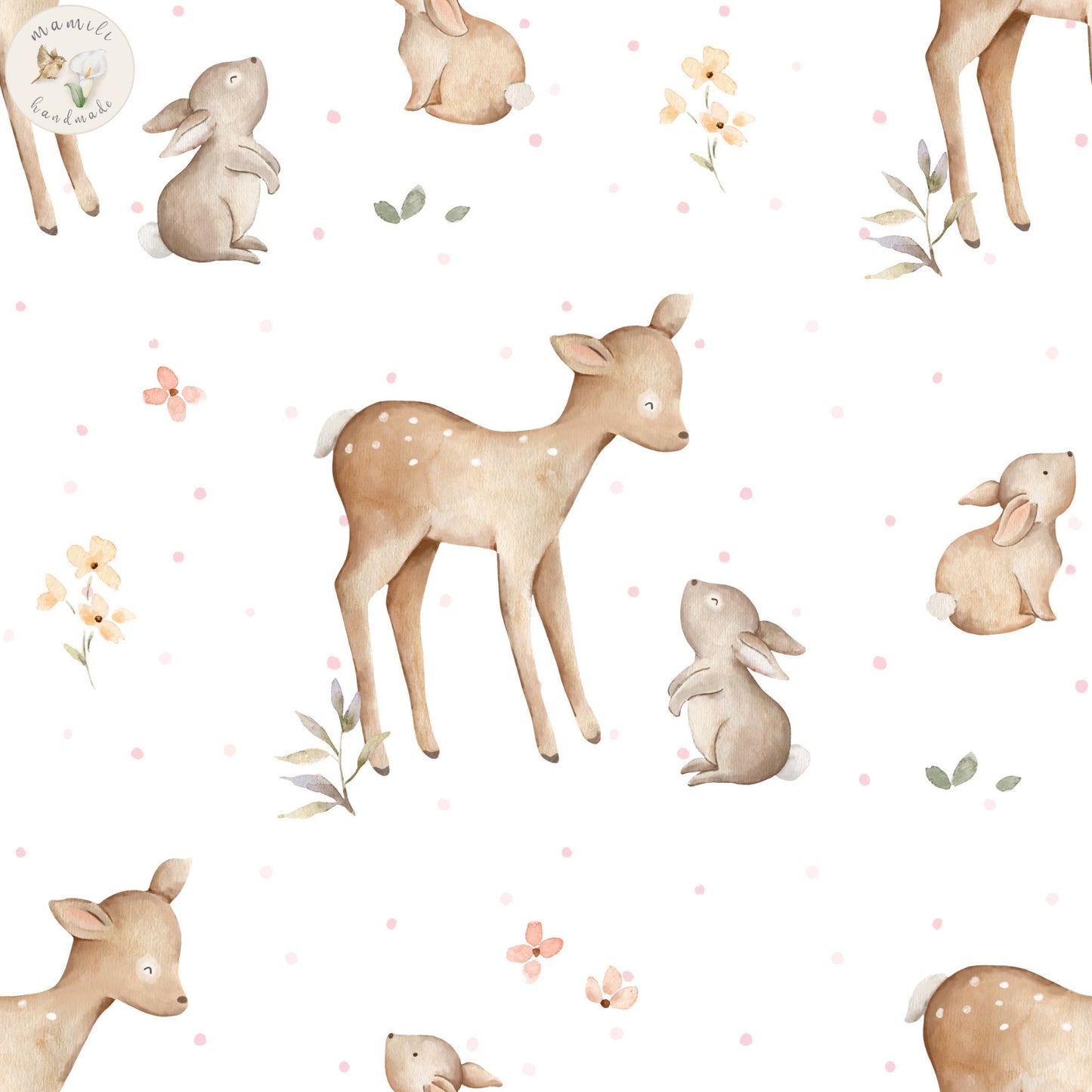 Fawn and Rabbit
