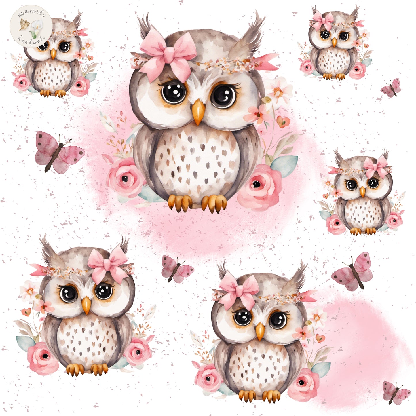 Flower Owl