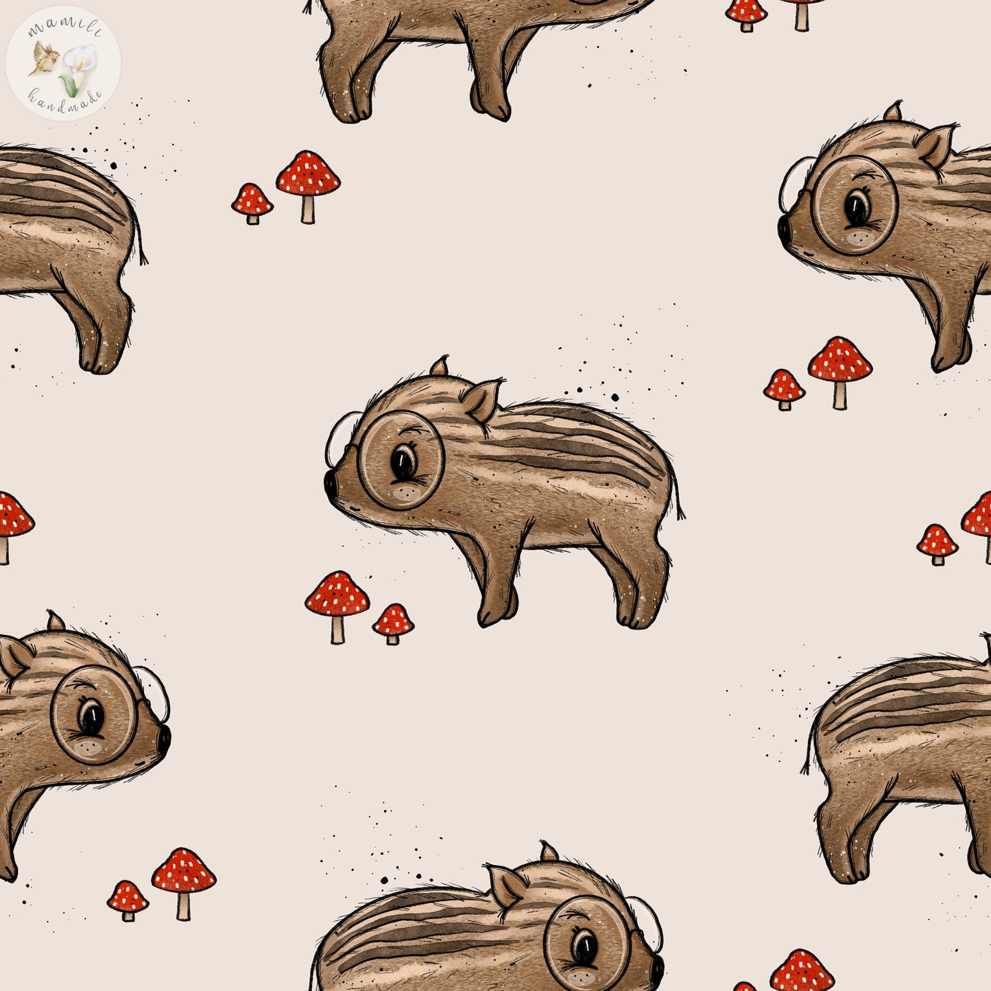 Frischlinge Jersey 53cm Stofflänge