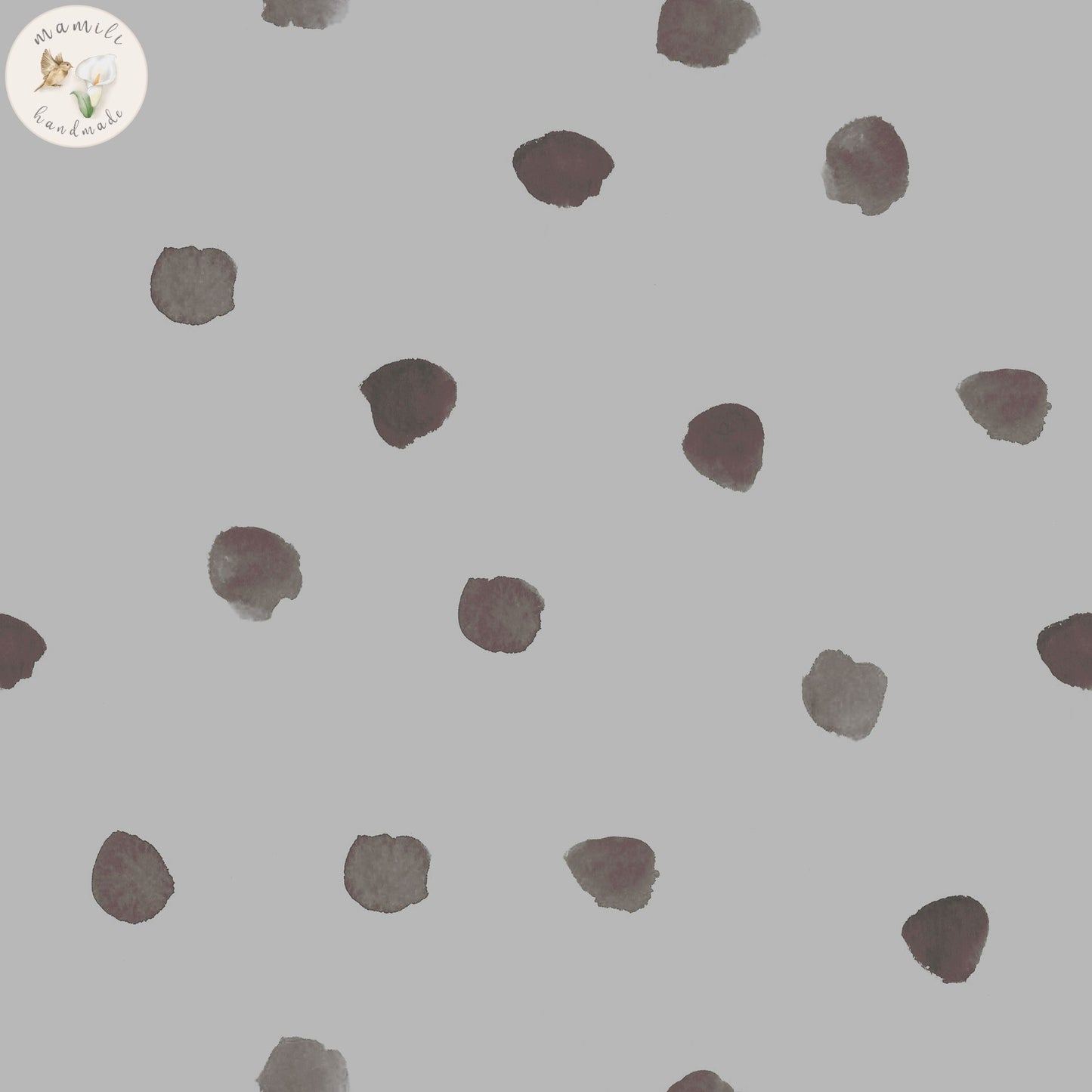Grey brown dots