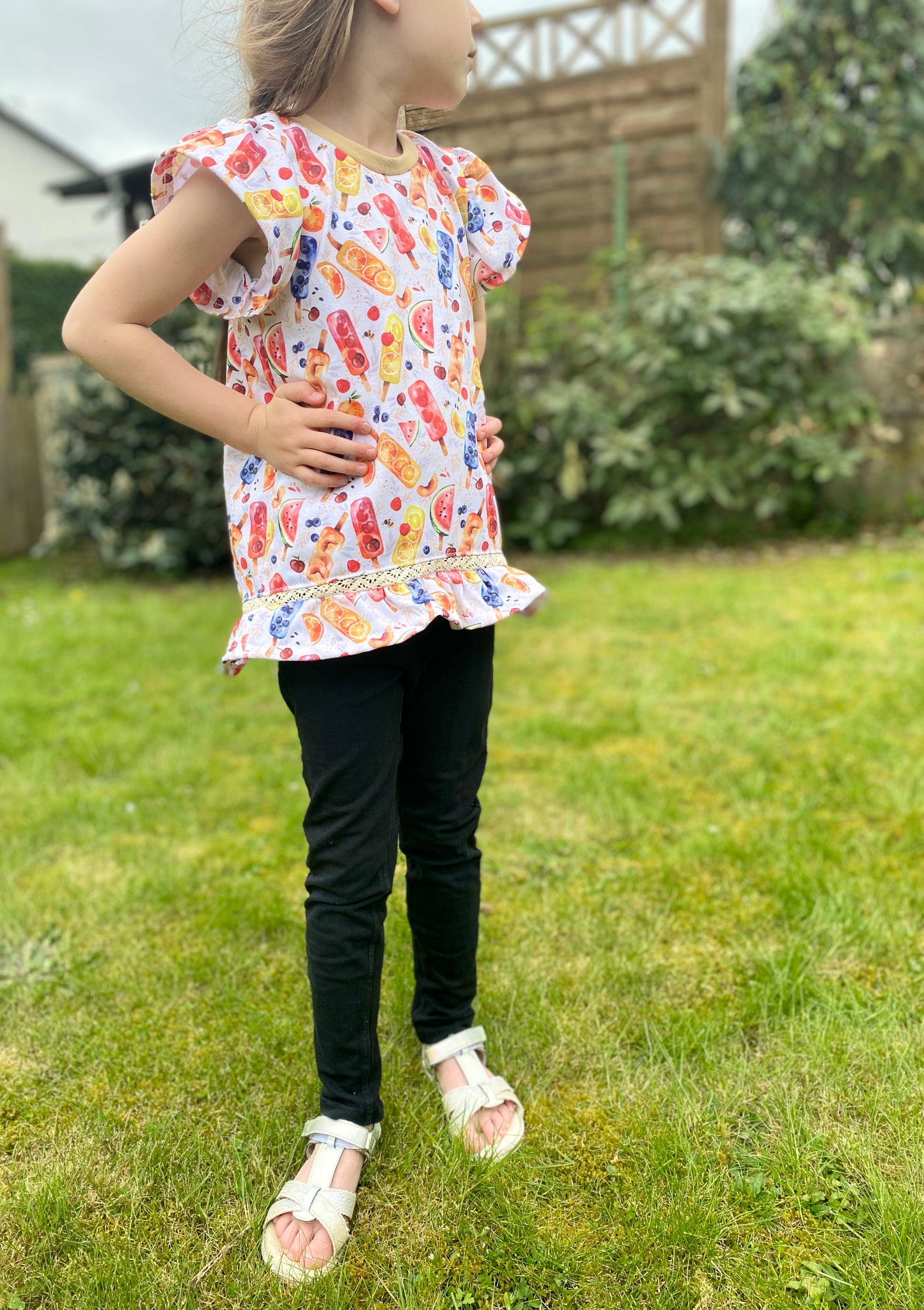 Tutti Frutti Bio Jersey 33 cm Stofflänge