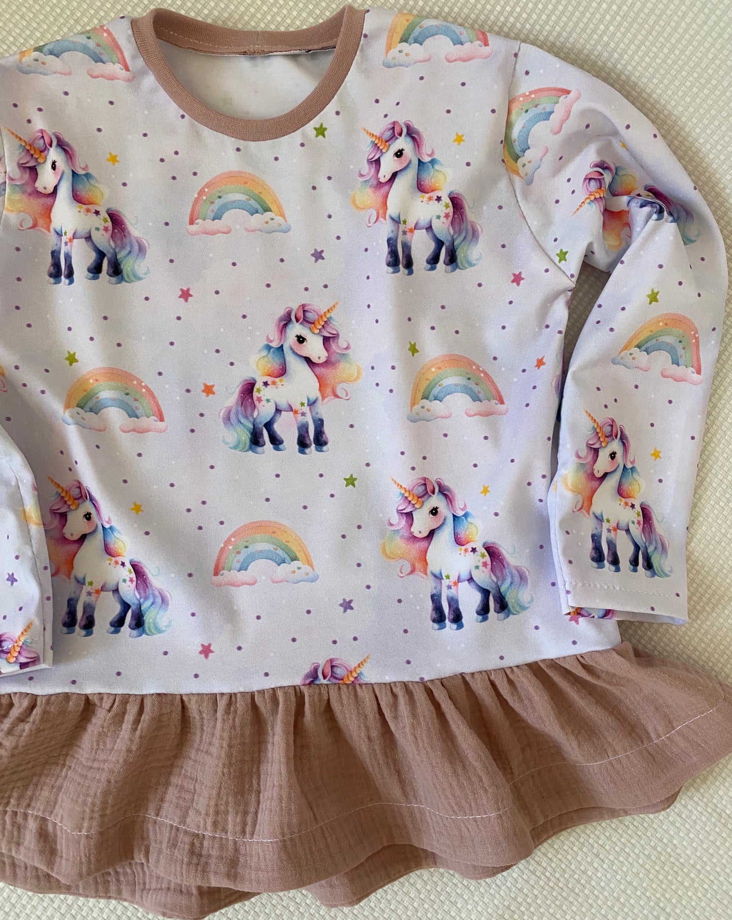 Unicorn Magic French Terry 35cm Stofflänge
