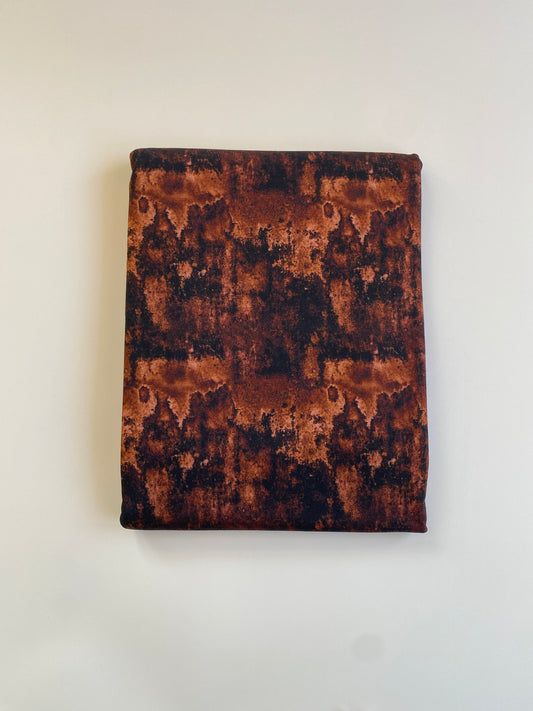 Rust Grunge French Terry 50cm Stofflänge