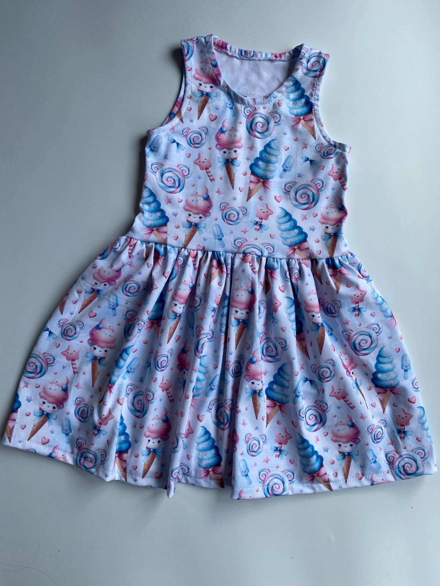 Kleid Biobaumwolle | Sugars | ärmellos | Größe 122
