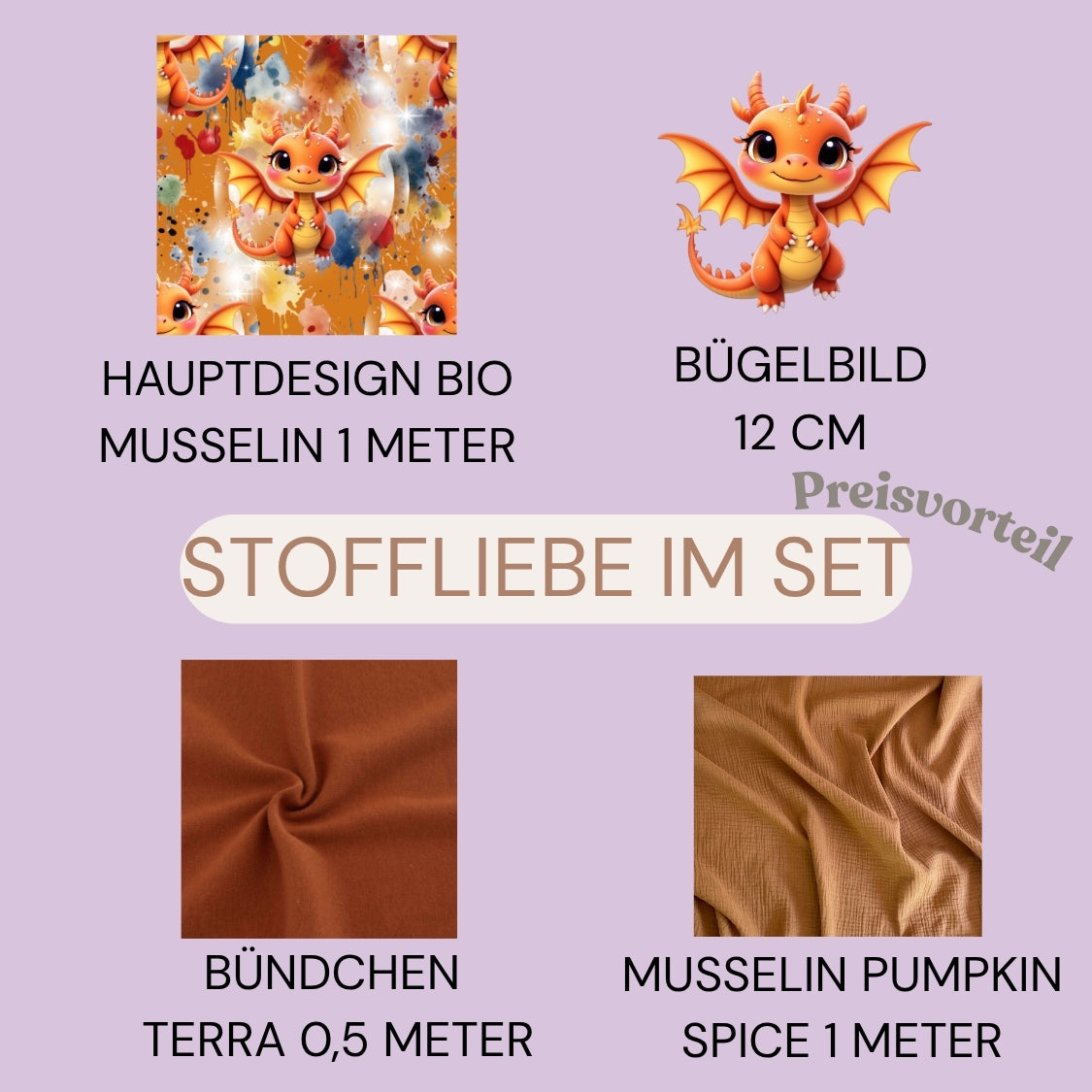 Bio Stoff Dragolina | Jersey, Musselin, Frottee | mamili handmade