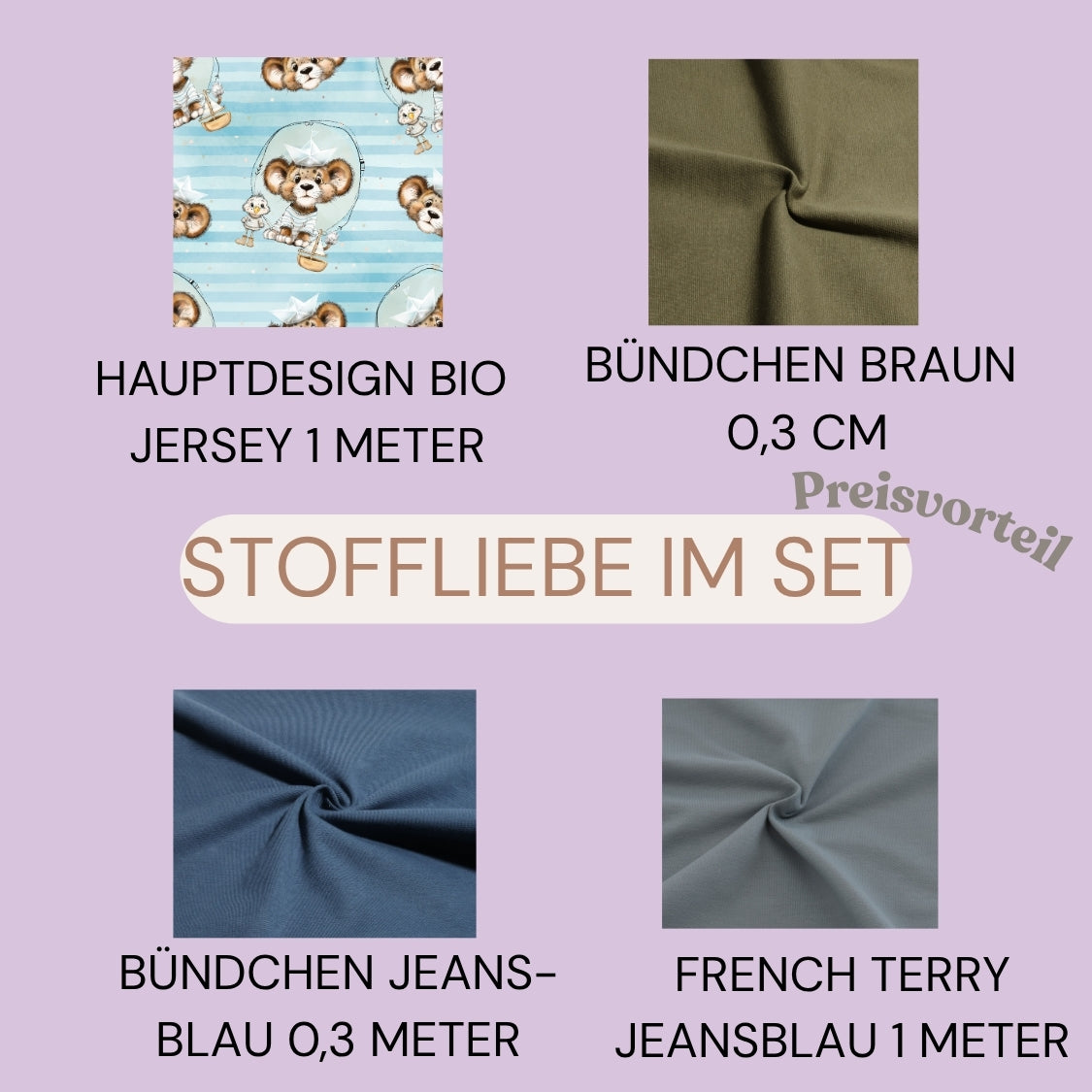 Bio Stoff Marinetiger | Baumwolle, Jersey, Musselin | mamili handmade