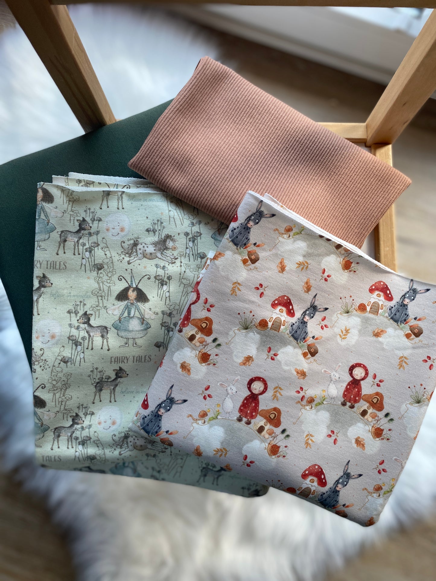 Stoffpaket Herbstmännchen & Fairytales