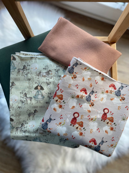 Stoffpaket Herbstmännchen & Fairytales
