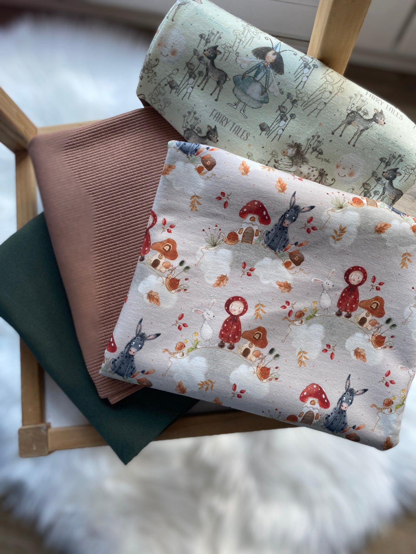 Stoffpaket Herbstmännchen & Fairytales