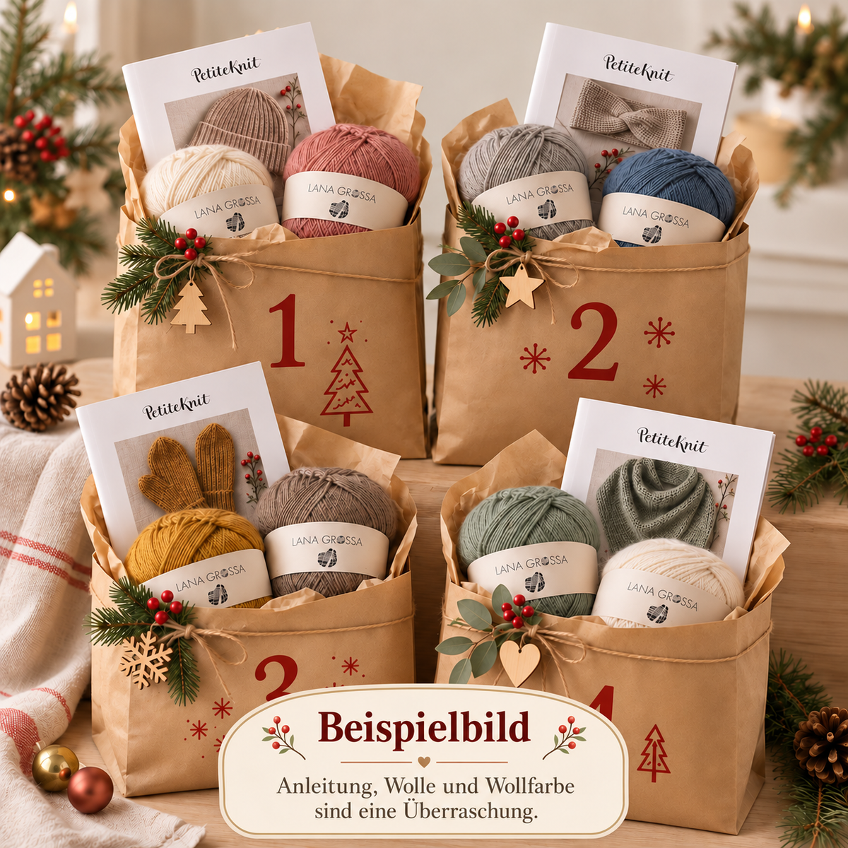 Maschenzauber im Advent – Strick-Adventskalender mit Petite Knit & Lana Grossa