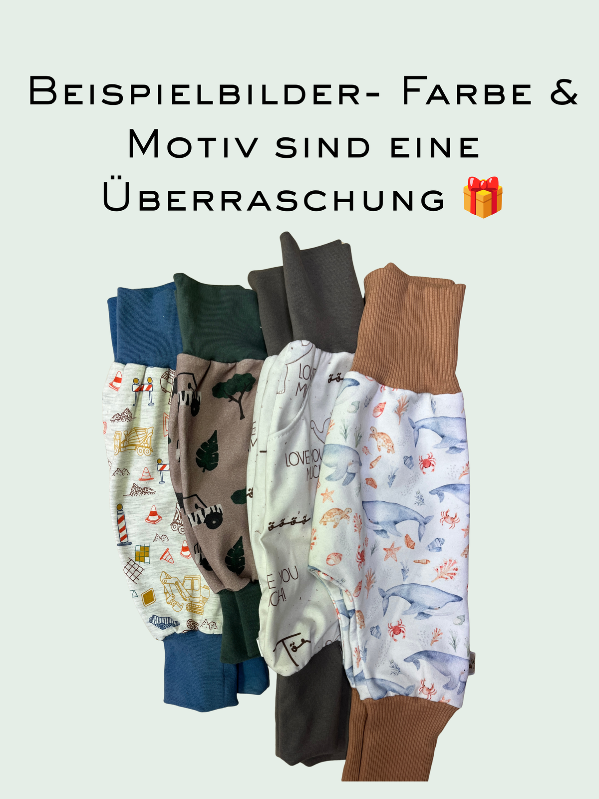 Mysterybox Pumphosen Mitwachshose | Überraschungsbox | 2er Set