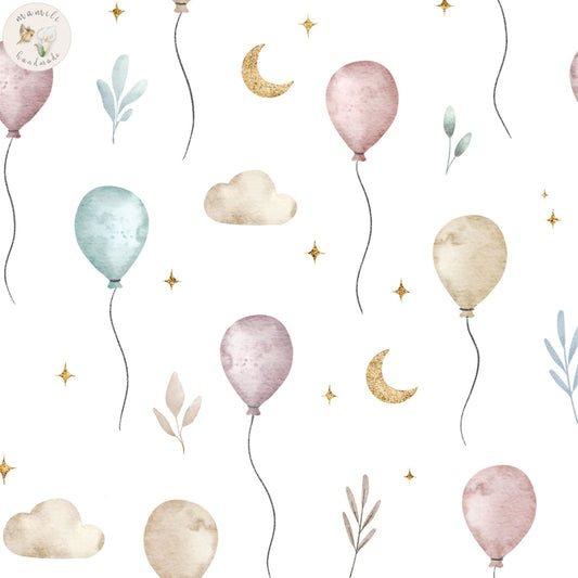 Birthday Balloon Pastell Pink