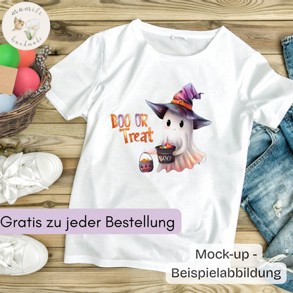 Spider Treats | Halloween Vorbestellung | Reaktivdruck Jersey u. French Terry