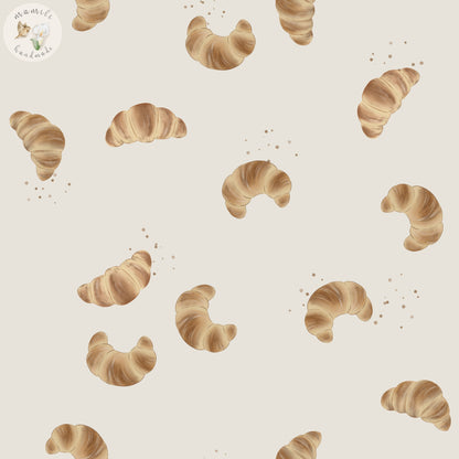 Bio Stoff Crossaints | Baumwolle, Jersey, French Terry | mamili handmade