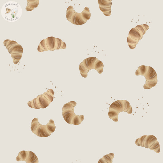 Bio Stoff Crossaints | Baumwolle, Jersey, French Terry | mamili handmade