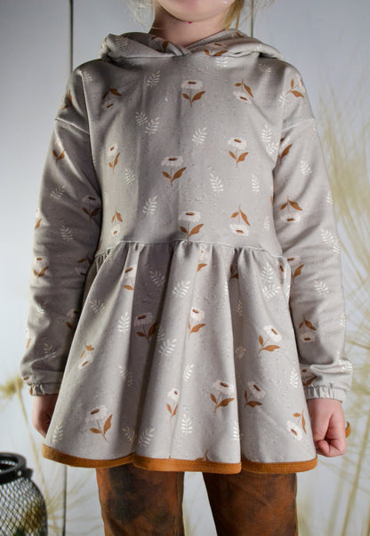 Flowers taupe