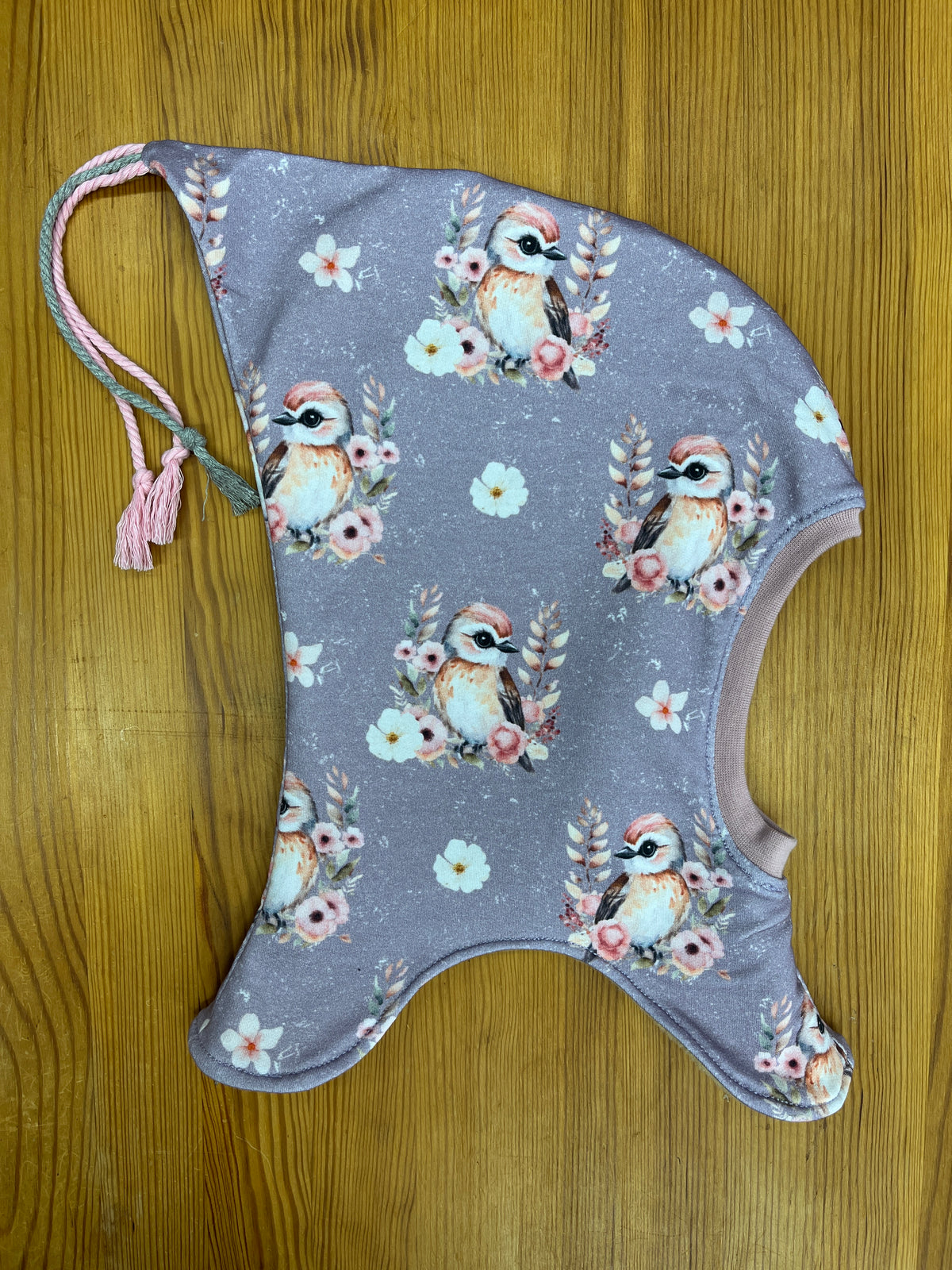 Schlupfmütze Boho Vogel | warm gefüttert | Gr. KU 50/51