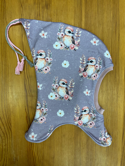 Schlupfmütze Boho Vogel | warm gefüttert | Gr. KU 50/51