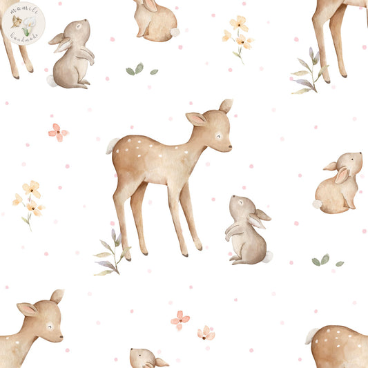 Fawn and Rabbit