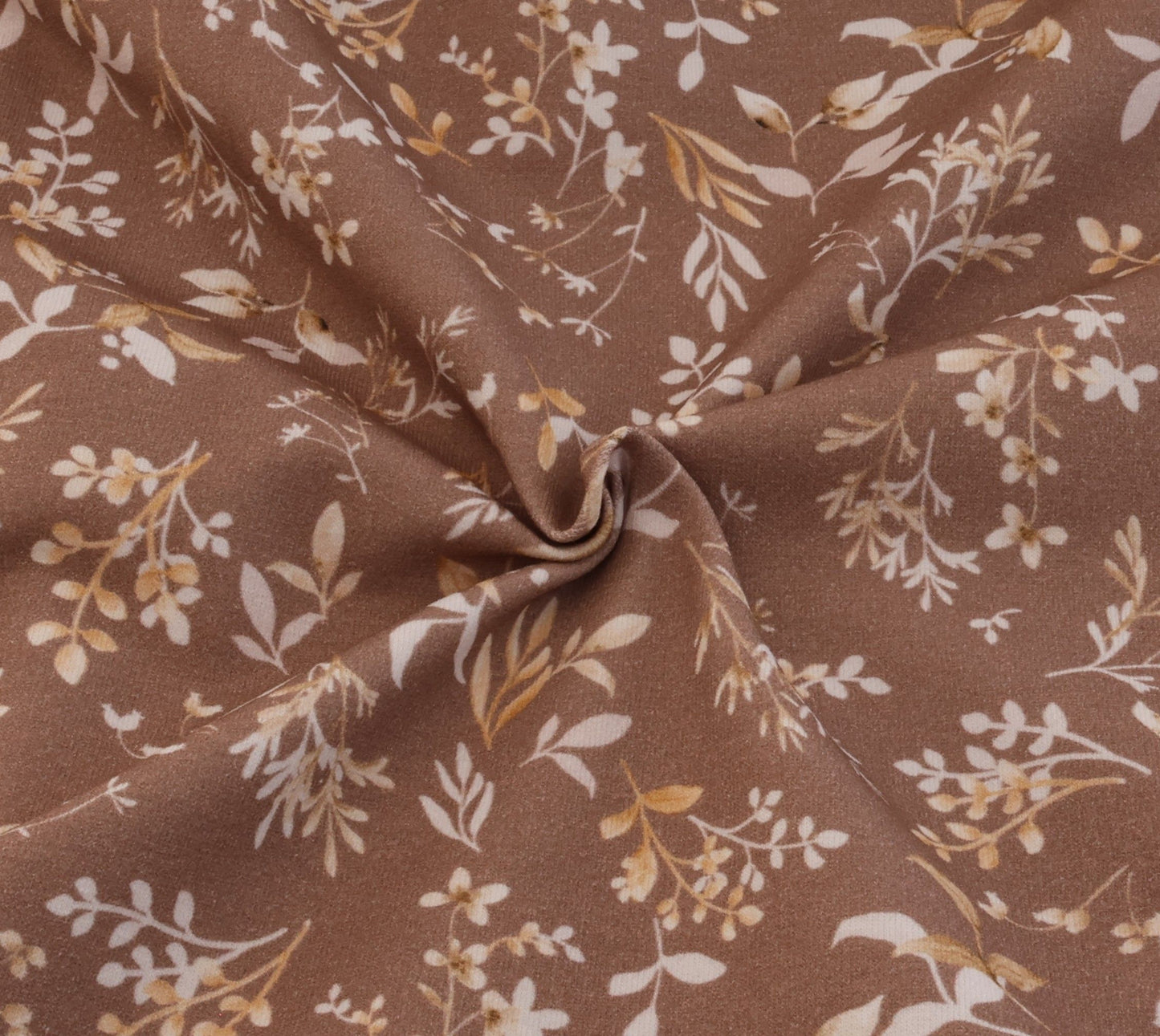 Biostoff Floral Signe gekräuselter Stoff.