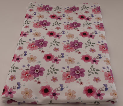 Floral lila pink