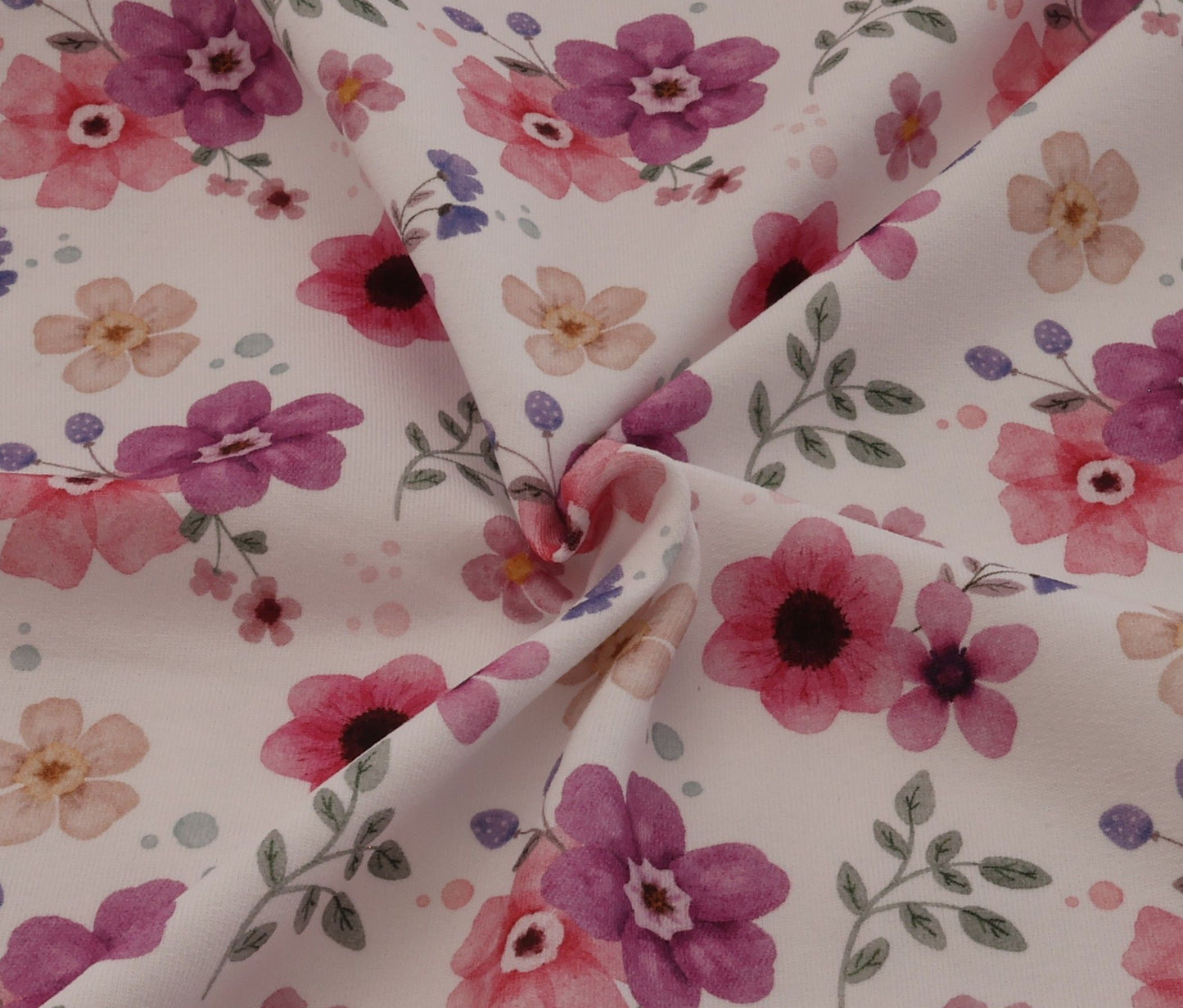Floral lila pink