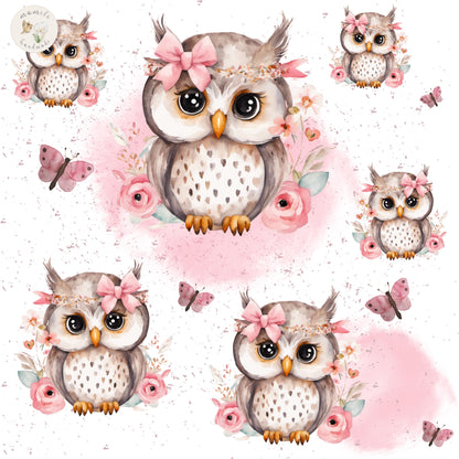 Flower Owl