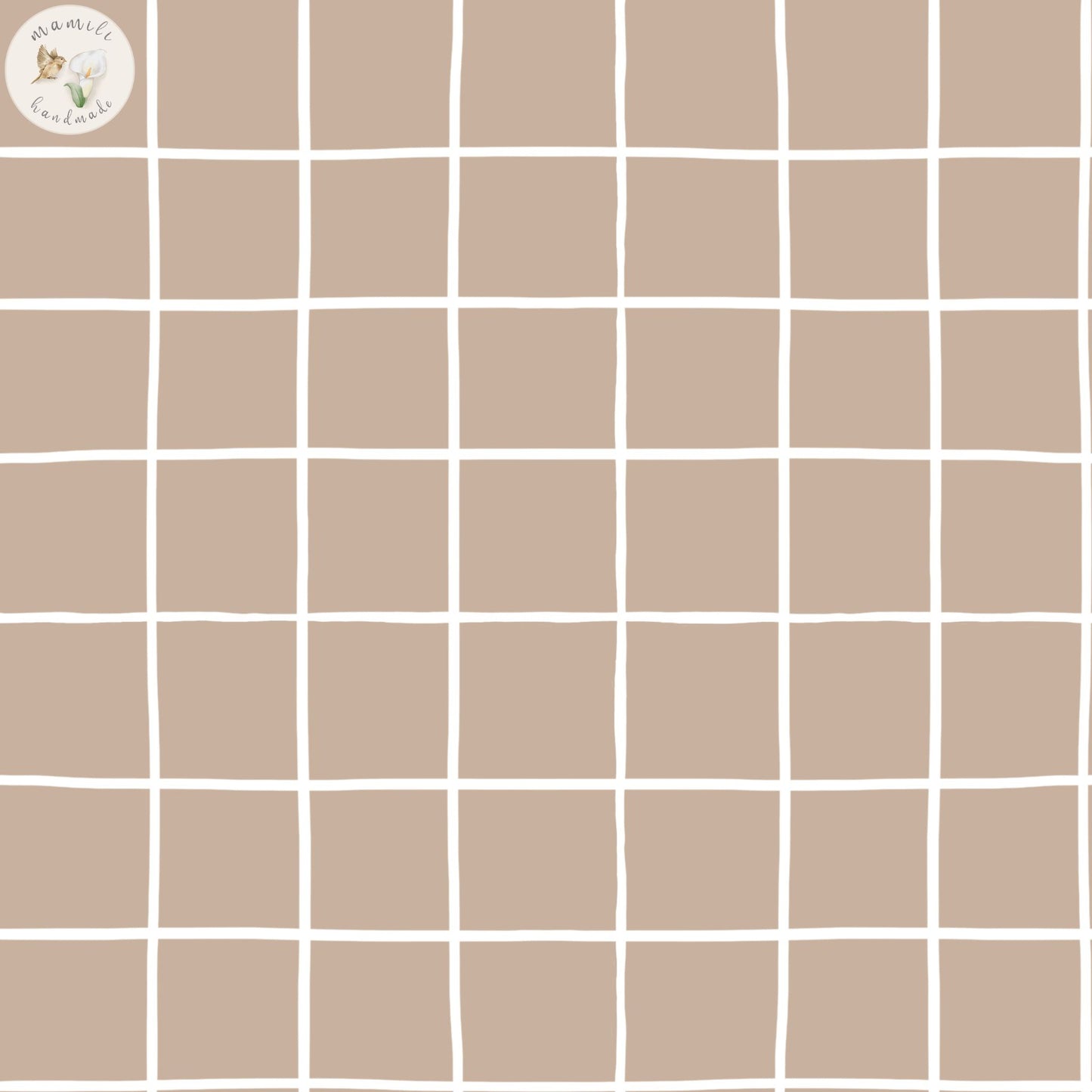 Grid Taupe Kombidesign Fox on Bike