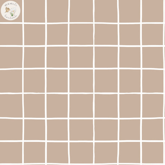 Grid Taupe Kombidesign Fox on Bike