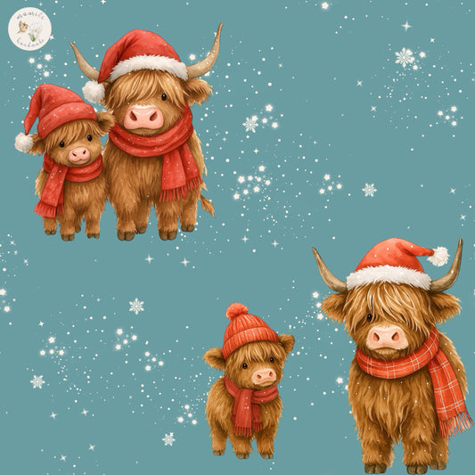 Winter Cow