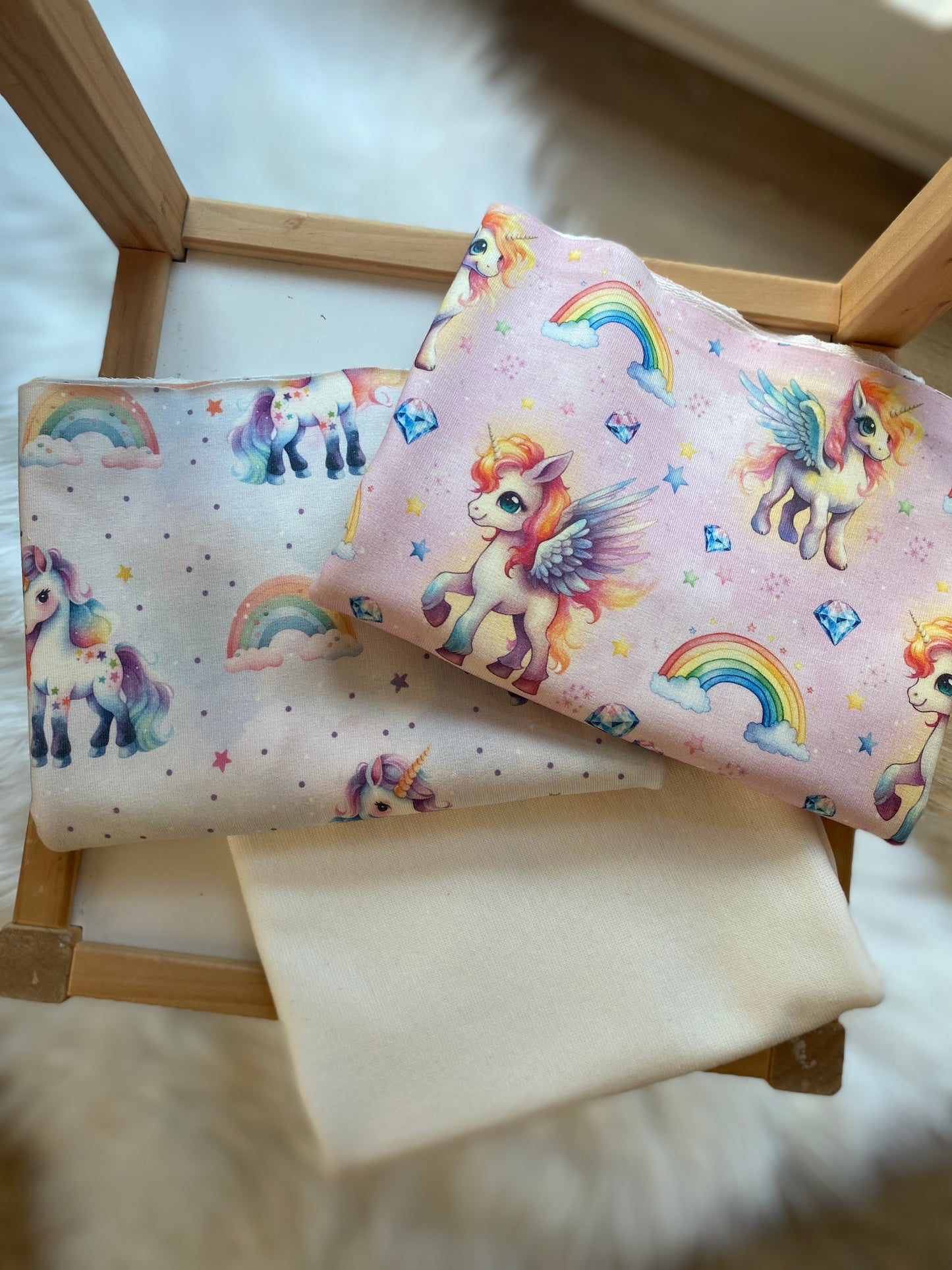 Stoffpaket Einhorn Liebe 🦄