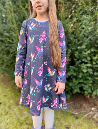 Kleid Bio Jersey | Kurz- und Langarm | Gr. 62 - 146 | mamili handmade