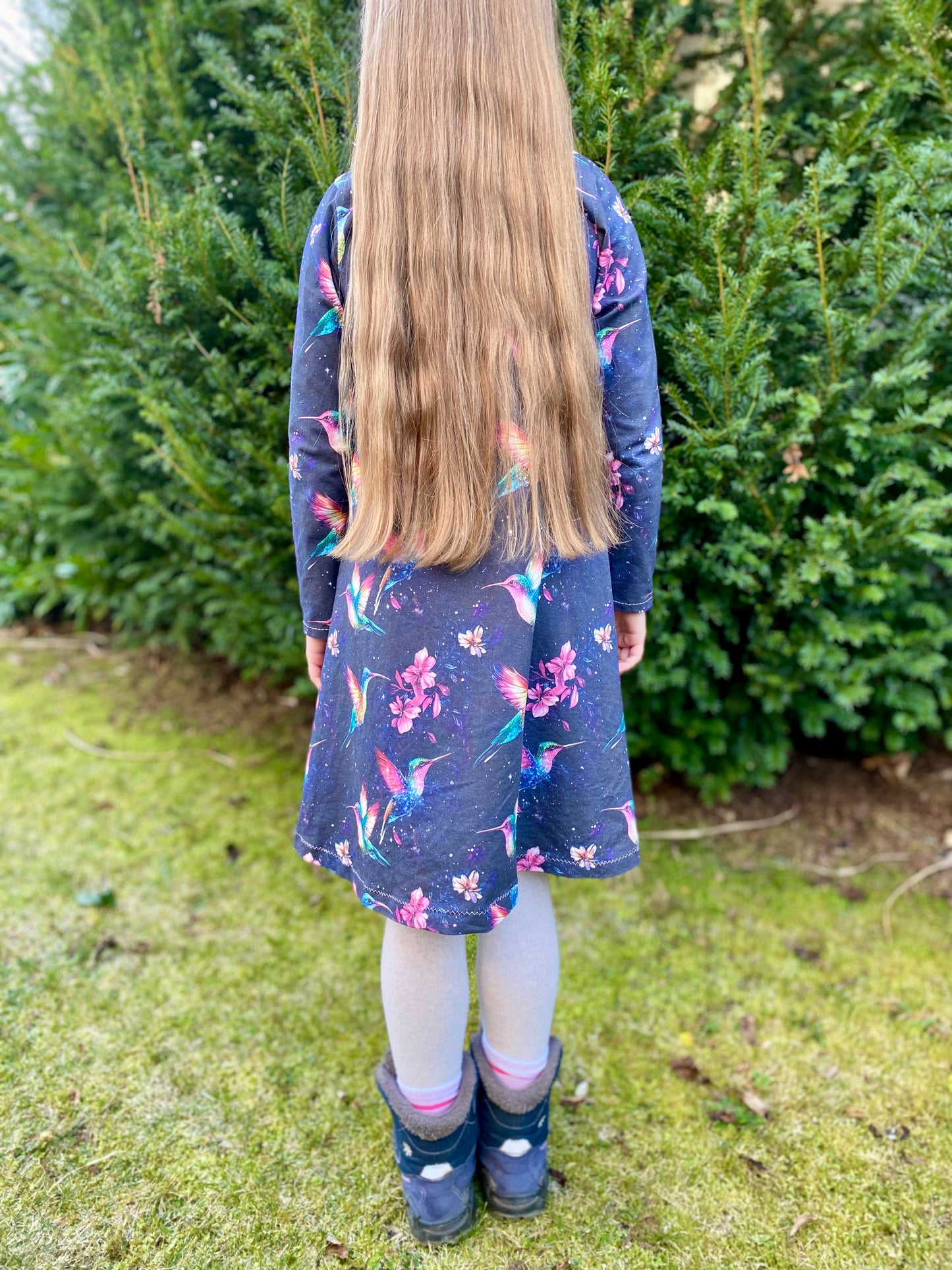 Kleid Bio Jersey | Kurz- und Langarm | Gr. 62 - 146 | mamili handmade
