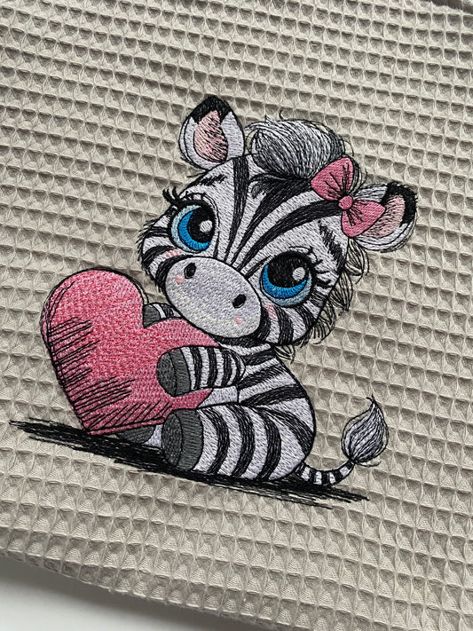 Einschlagdecke für die Autoschale 5 Punkt Gurt | mit Stickerei | passt auf viele Autoschalen