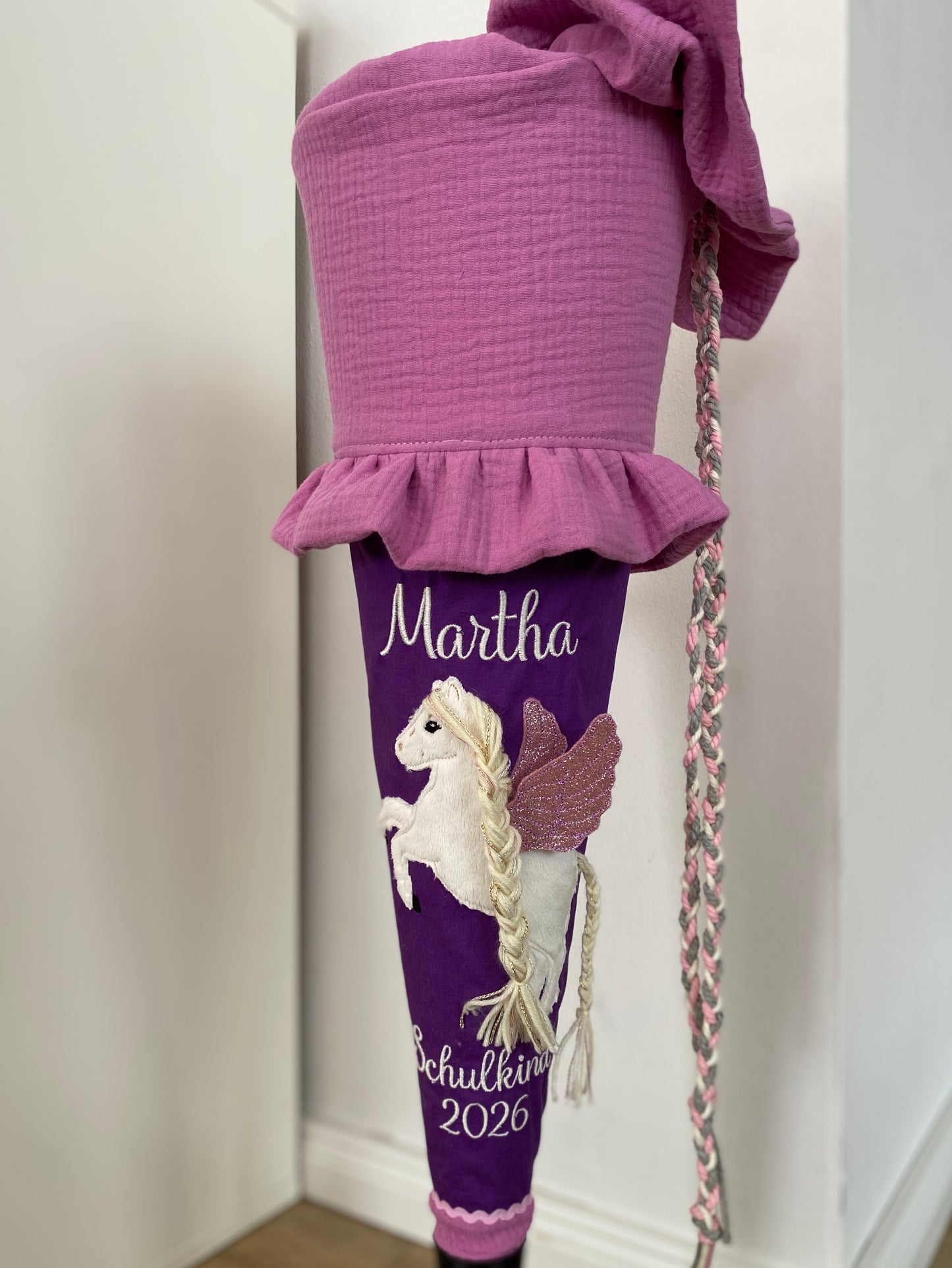 Schultüte Pegasus Emilie | gestickt | personalisierbar