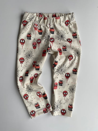 Leggins | Spider Treats | 3/4 Länge | Größe 104