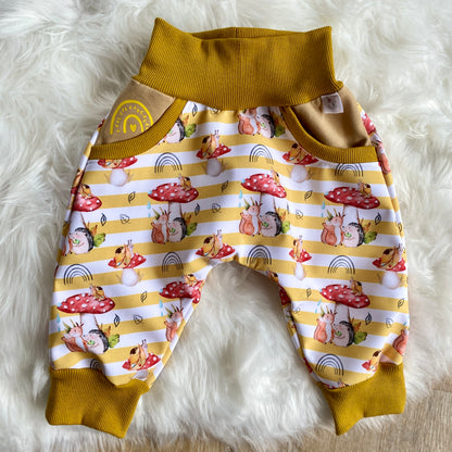 After the Rain Mustard Stripes