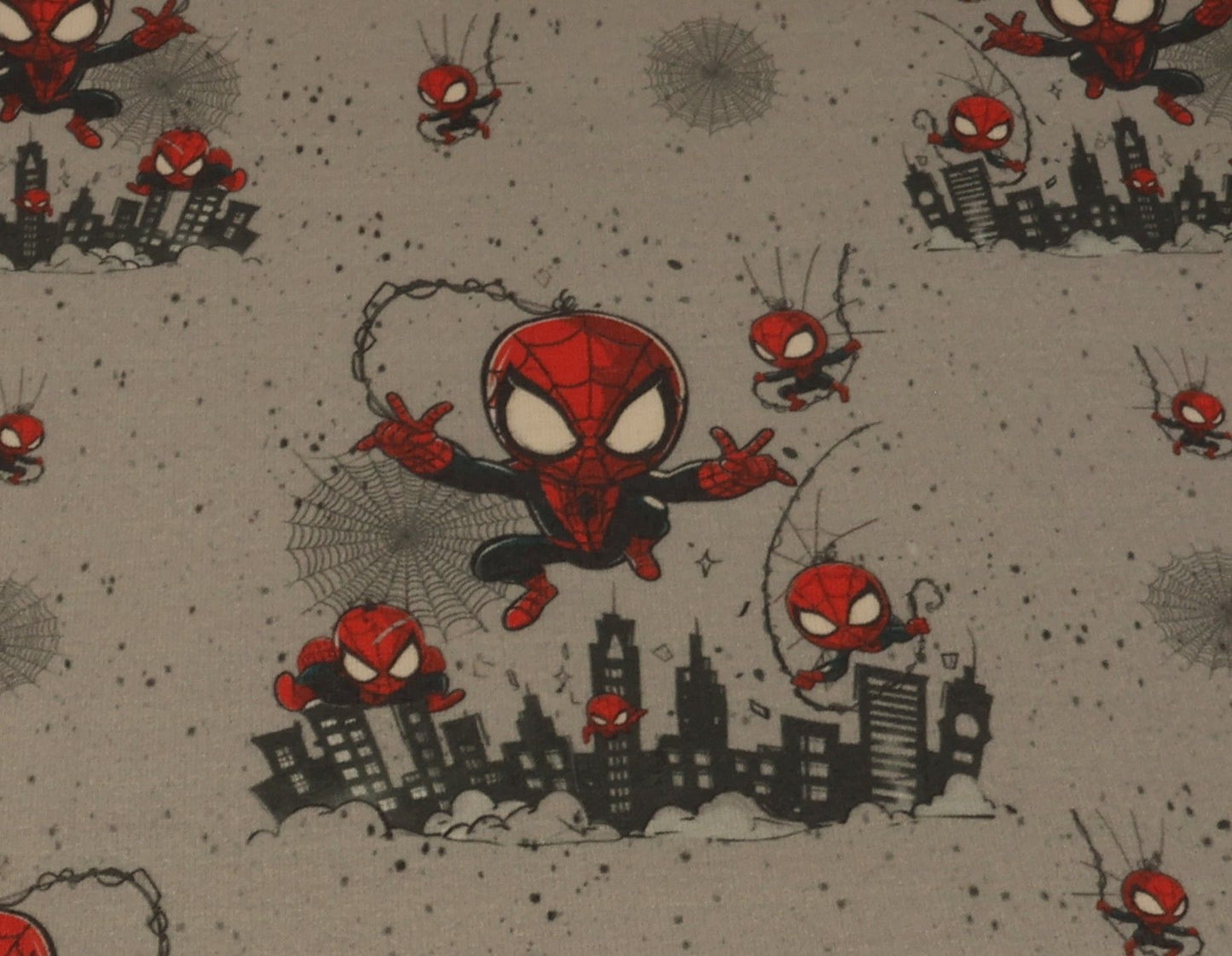 Bio Jersey Spider City | sofort versandbereit | Meterware