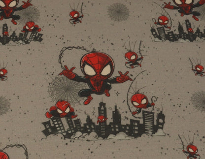 Bio Jersey Spider City | sofort versandbereit | Meterware