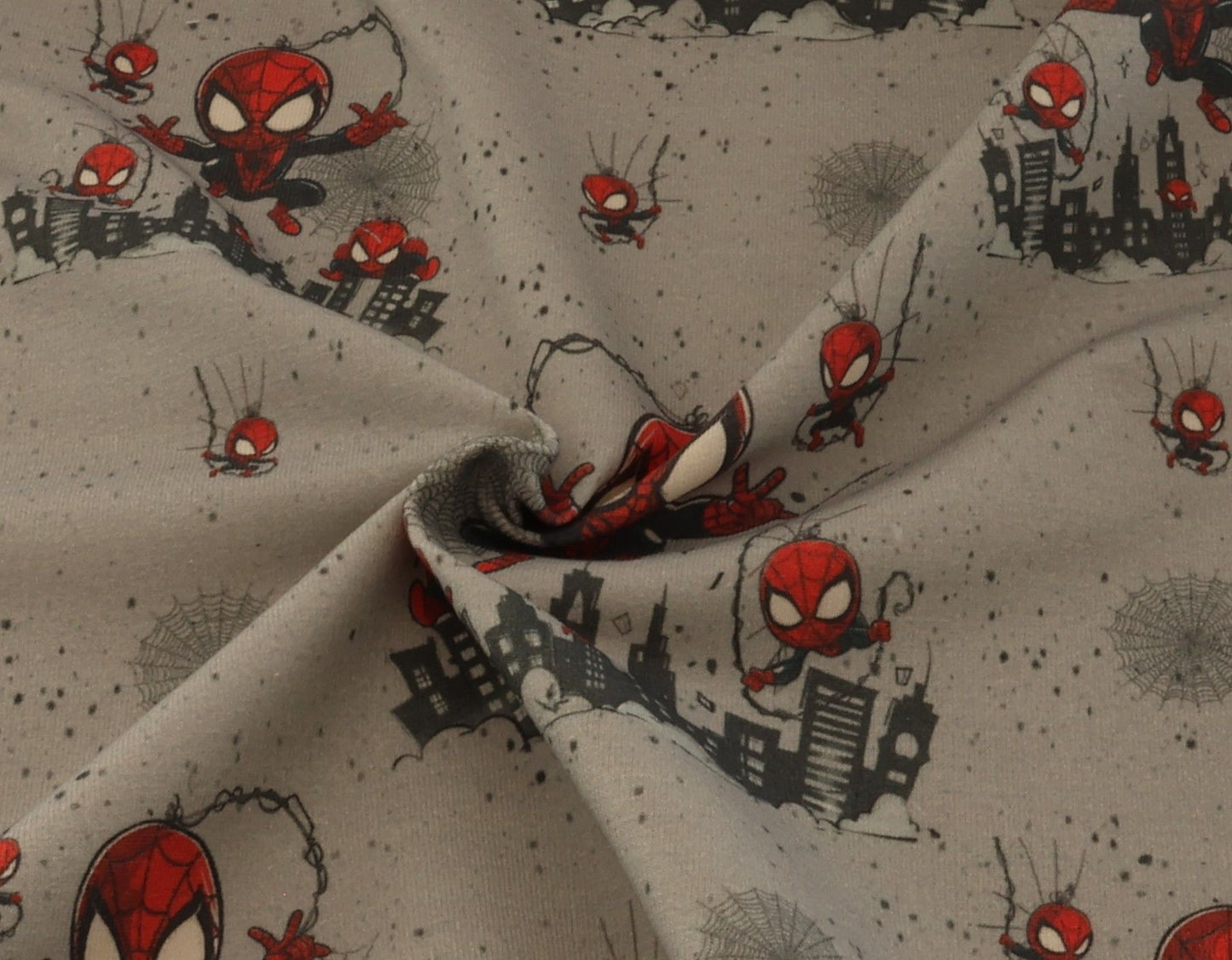 Bio Jersey Spider City | sofort versandbereit | Meterware
