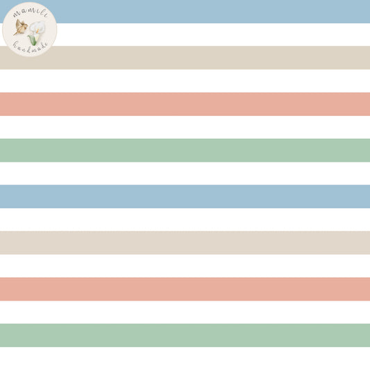 Stoffdesign bunte Streifen