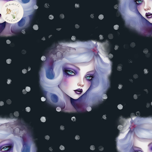 Bio Stoff Motiv Mystic Girl 