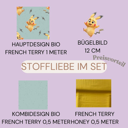 Bio Stoff  Little Fellow | Jersey, Baumwolle, French Terry | mamili handmade