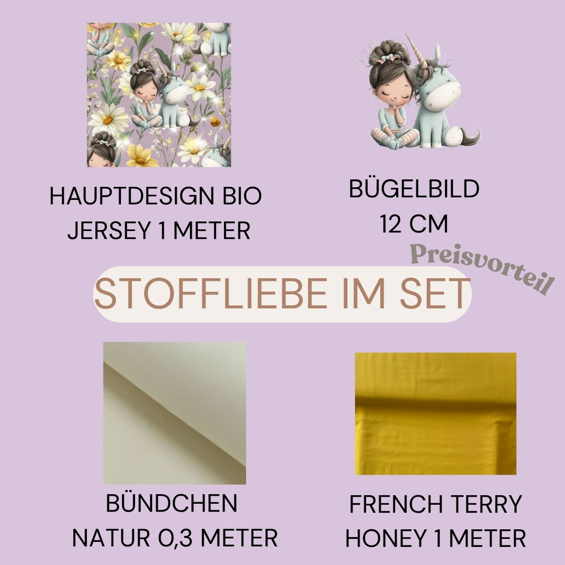 Bio Stoff Blumenfreunde | Jersey, Baumwolle, French Terry | mamili handmade